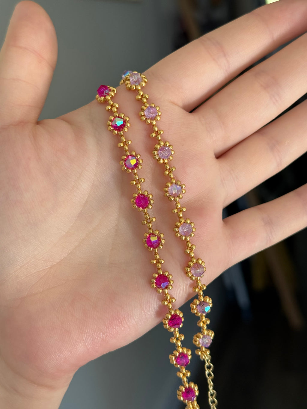 Golden Fuchsia & Mauve