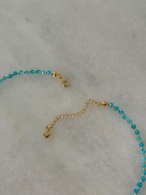 Blue Chalcedony necklace
