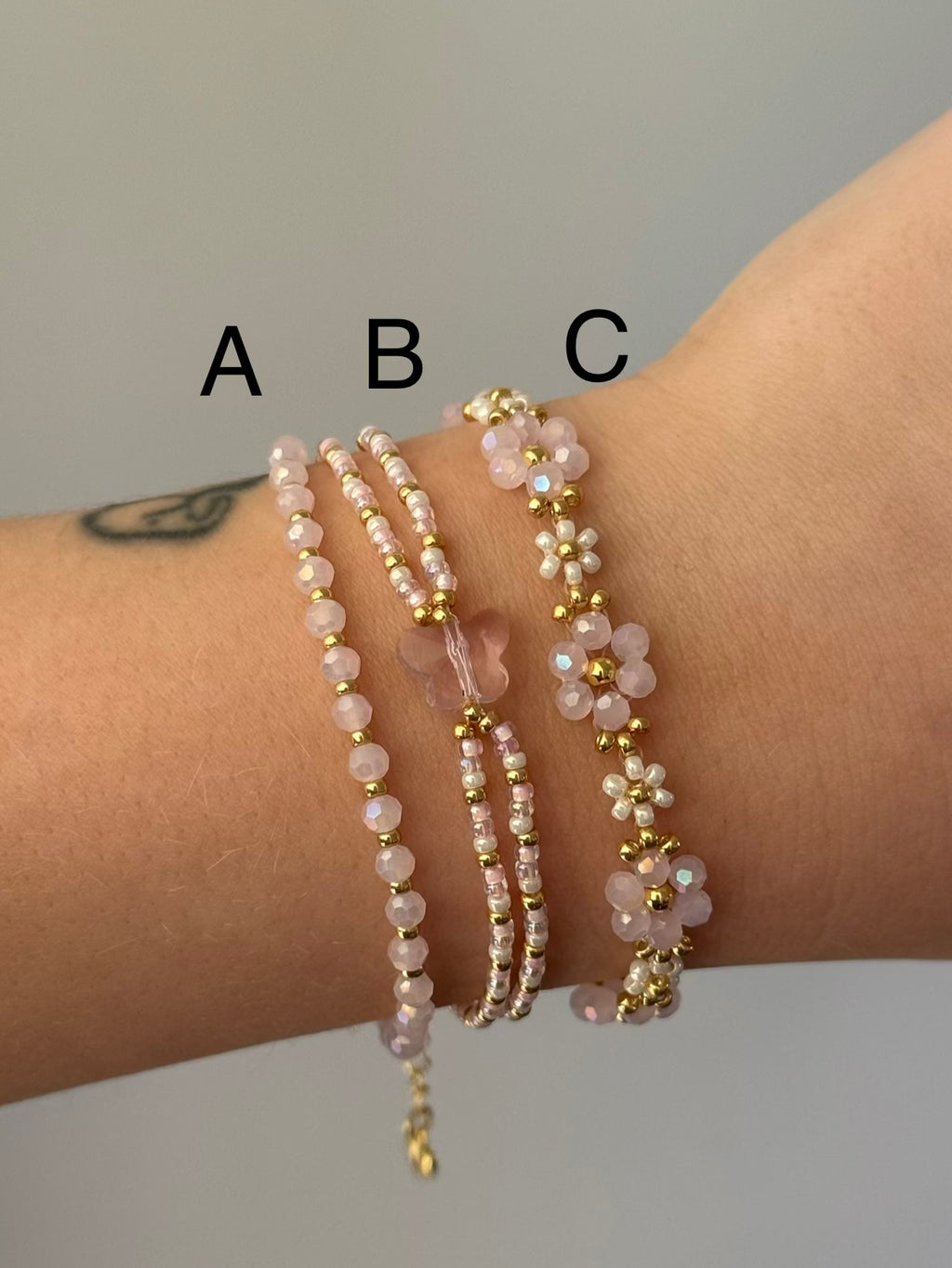 Lucille bracelet stack
