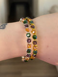 Mardi Gras bracelet