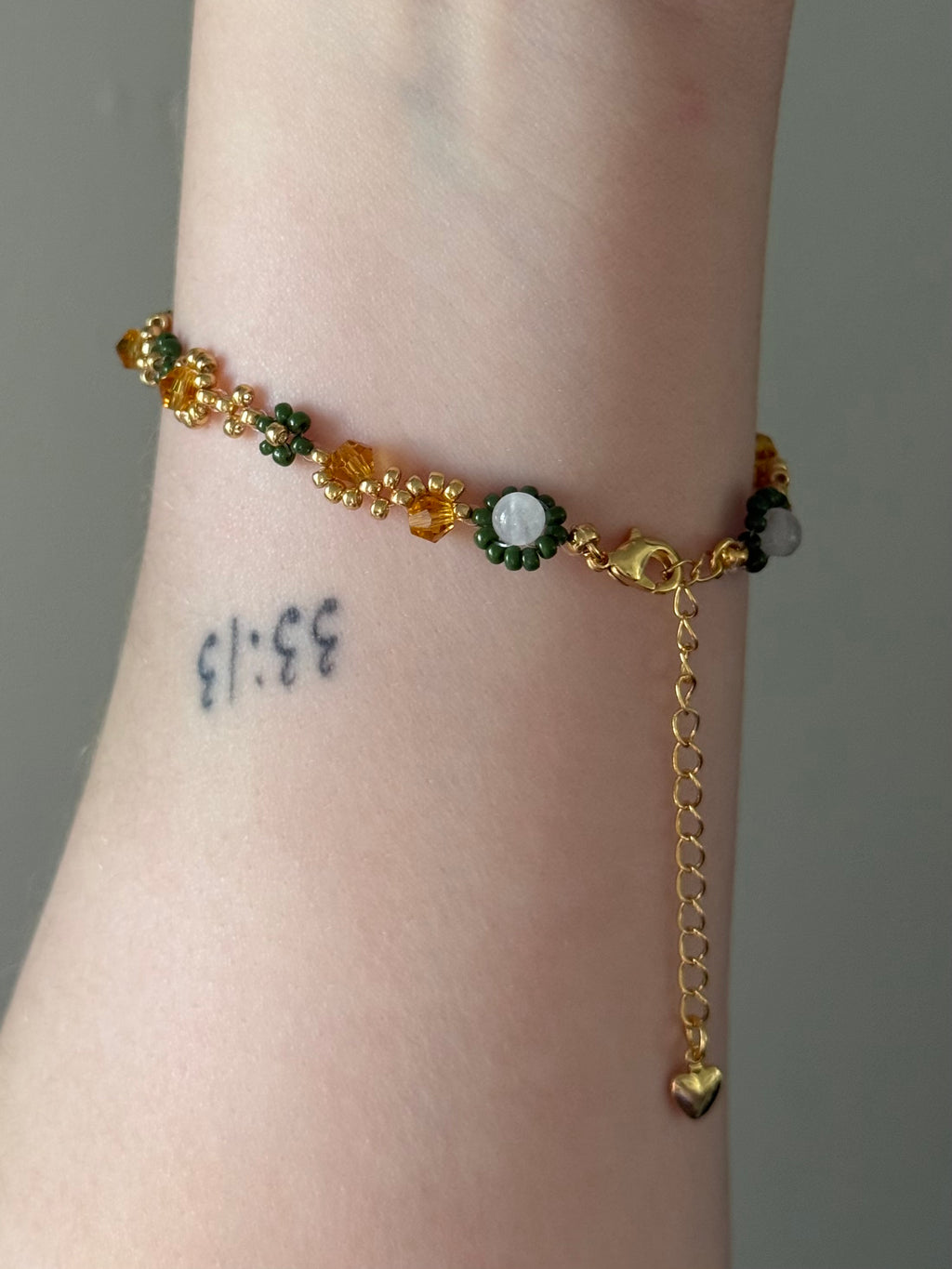 Illiana november citrine birthstone bracelet