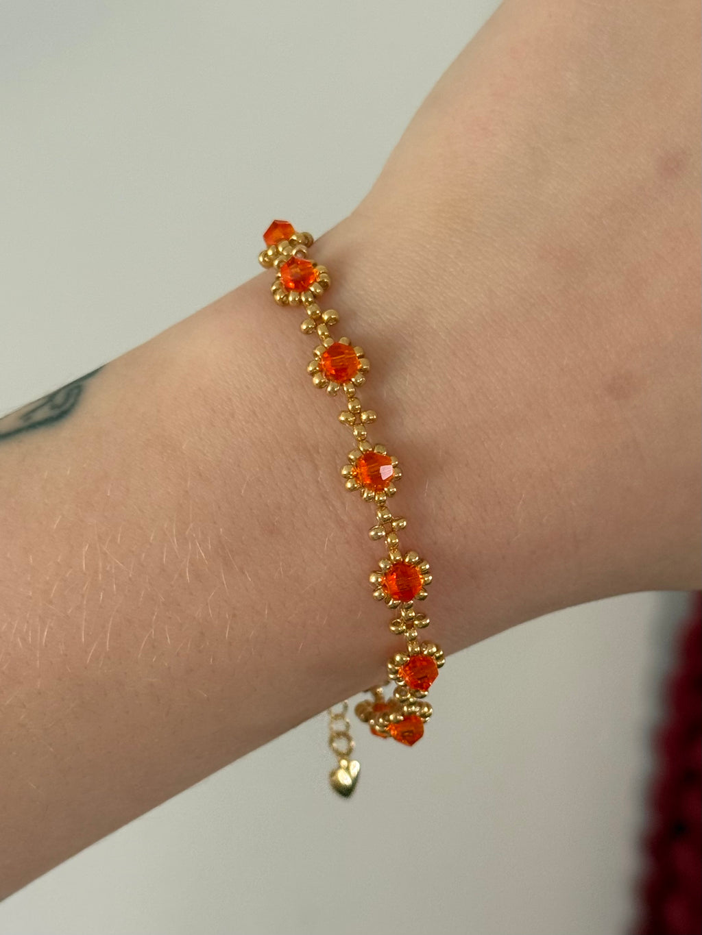 Marigold bracelet stack