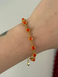 Marigold bracelet stack
