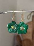 Green Hazel earrings