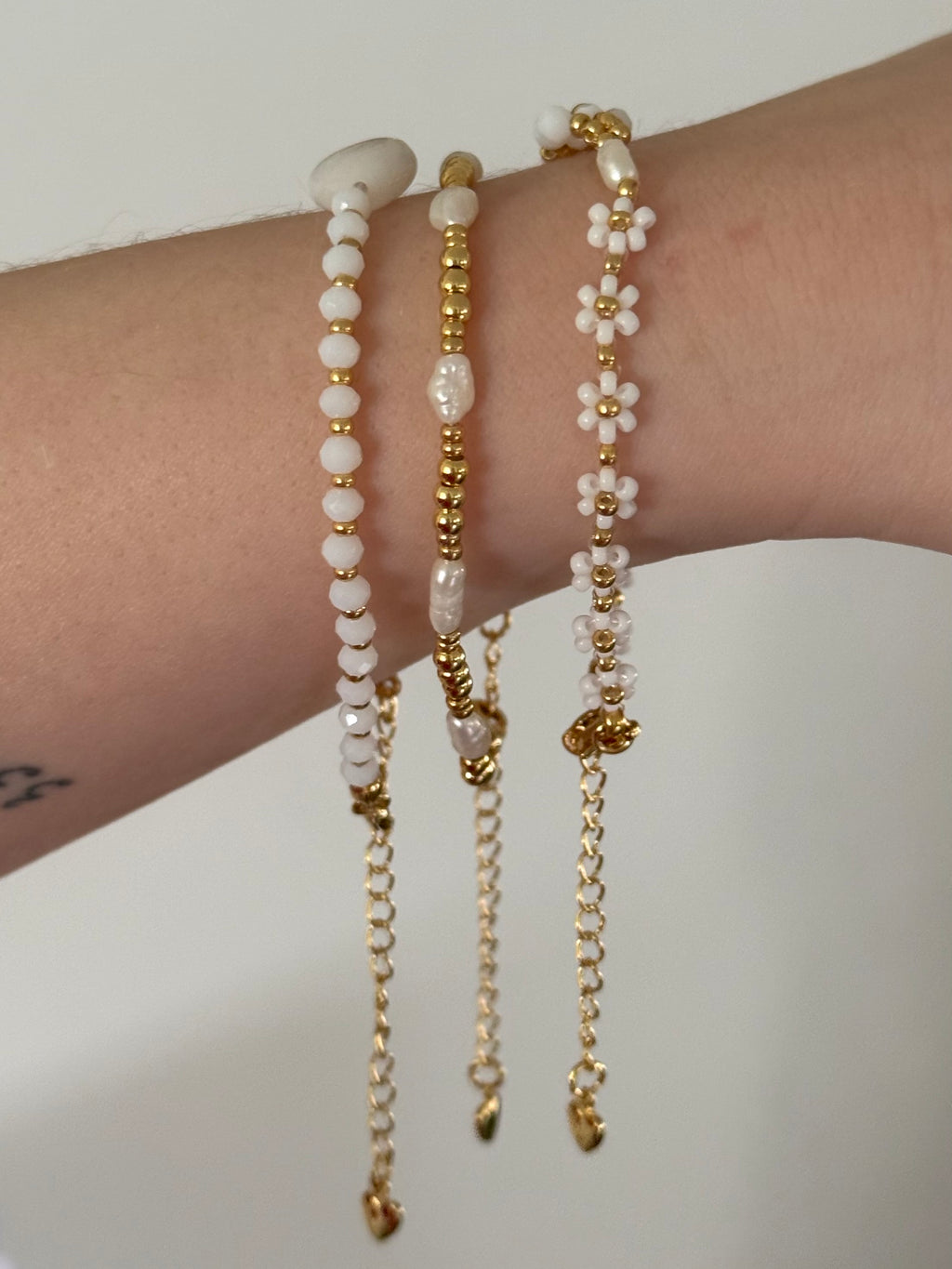 Angela bracelet stack