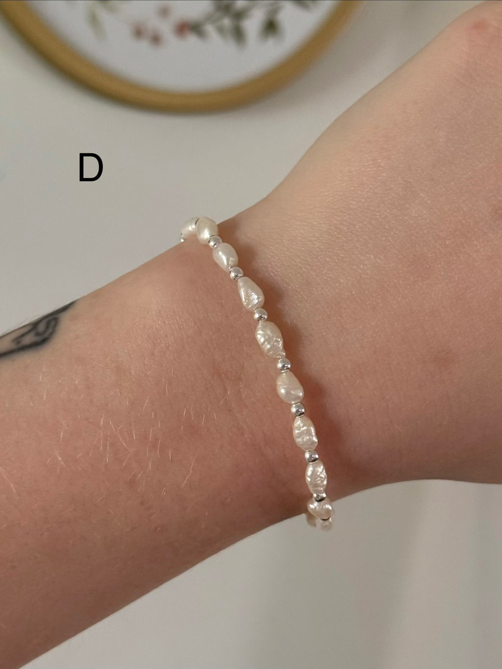 Classic bracelet stack in silver