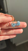 Sky blue earrings