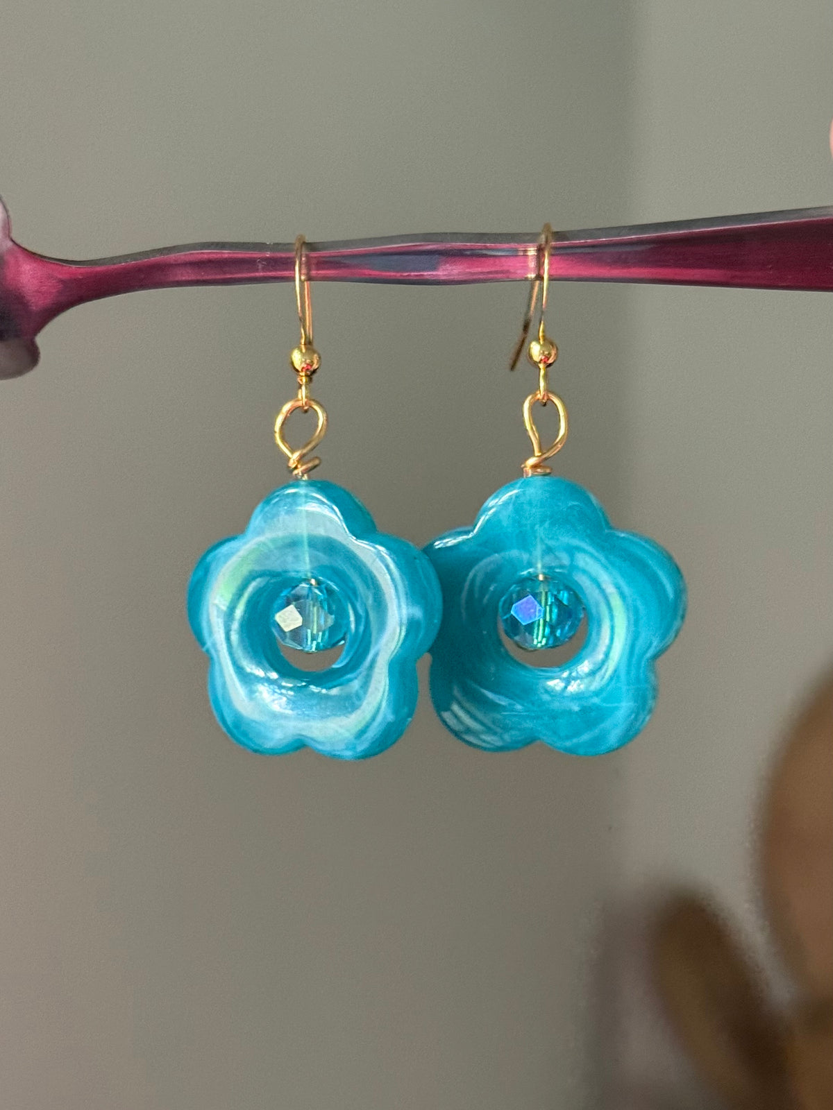 Blue Hazel earrings