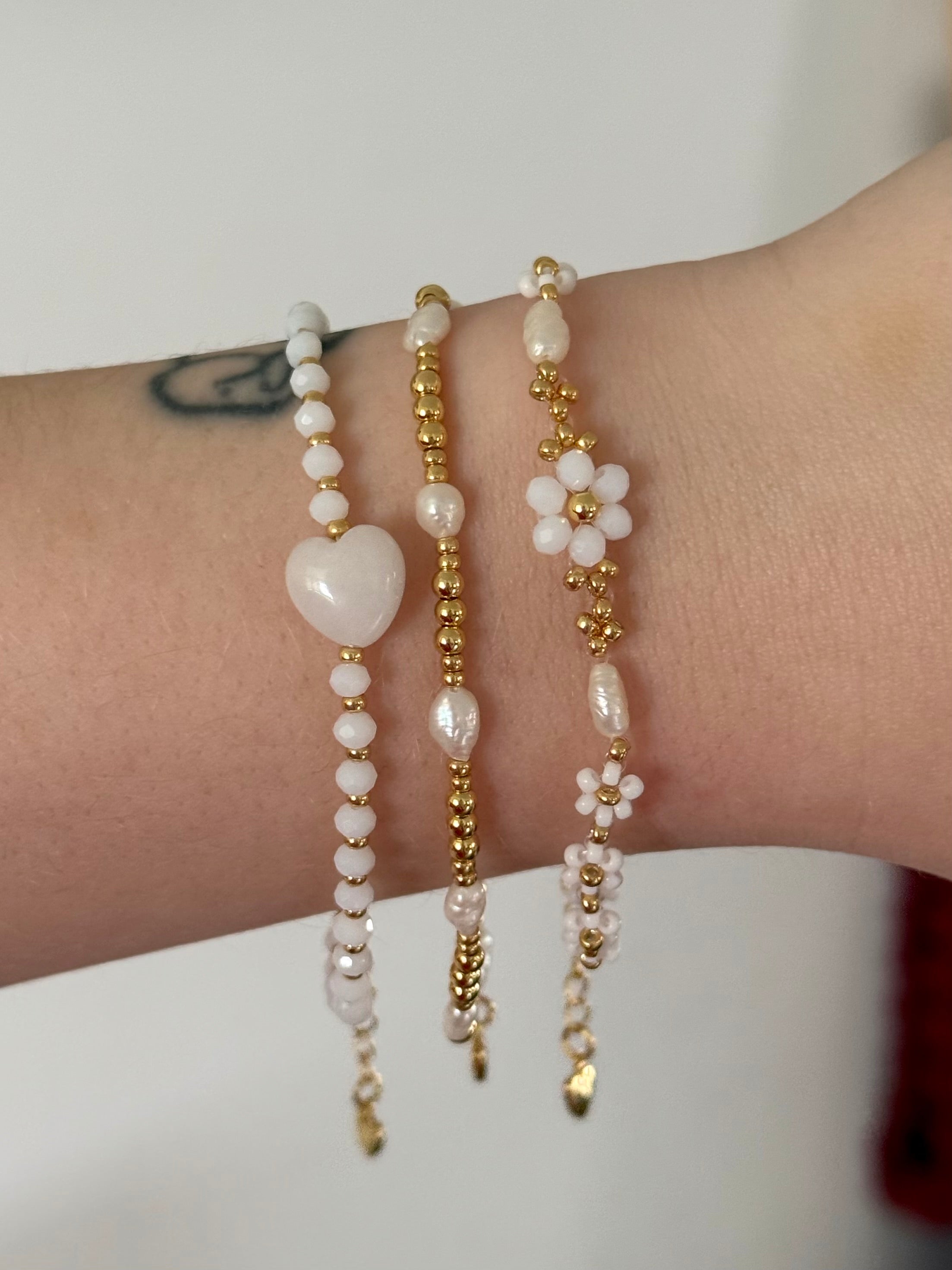 Angela bracelet stack