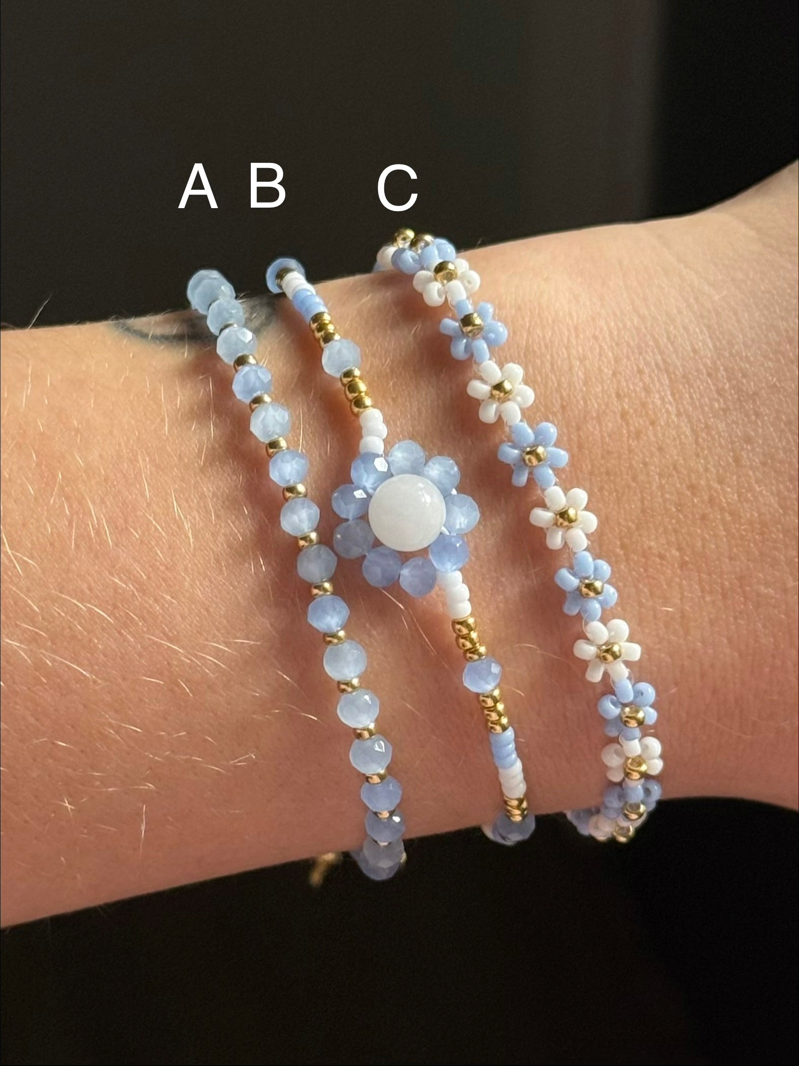 Ethel bracelet stack